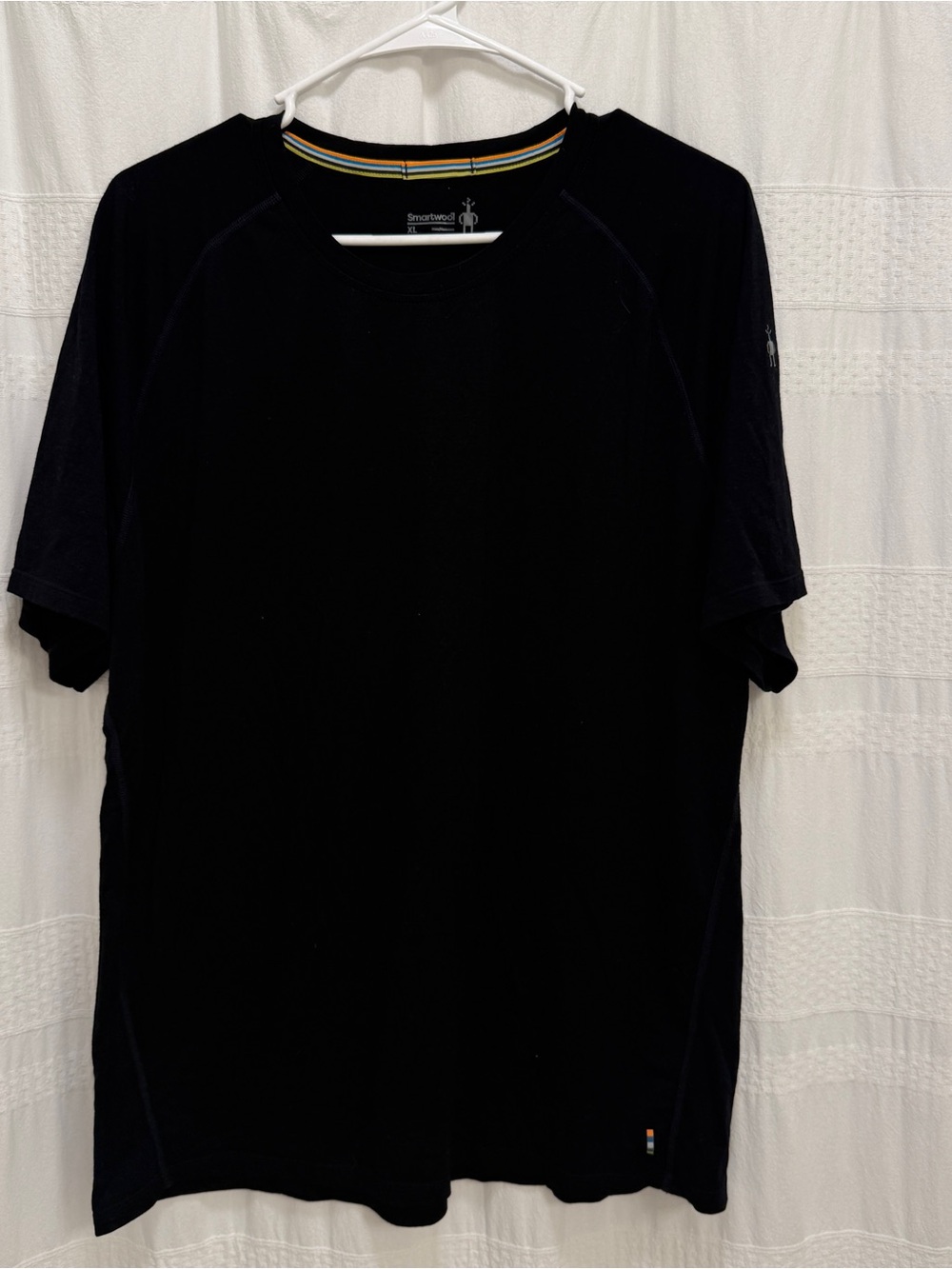 Smartwool Merino 150 Short Sleeve Wool T-Shirt Black Mens XL Performance Wicking